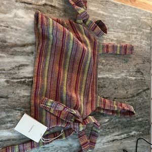 Tularosa 2 piece set crop top and skirt NWT